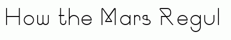 Mars Regular