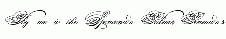 Spencerian Palmer Penmanship PRO