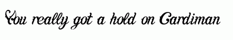 Cardiman Script