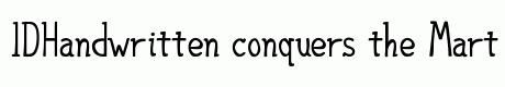 IDHandwritten