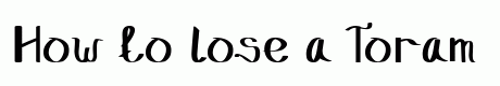 Torame Handwriting Regular