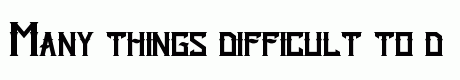OPHELOS FONT