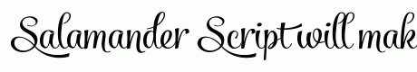 Salamander Script
