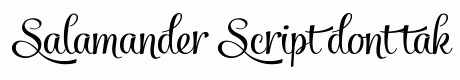 Salamander Script