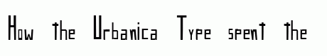 Urbanica Type