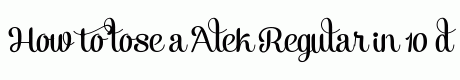 Alek Regular