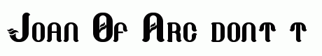 Joan Of Arc