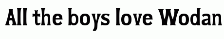 Wodan-Bold