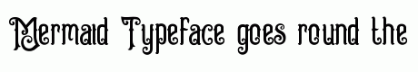 Mermaid Typeface