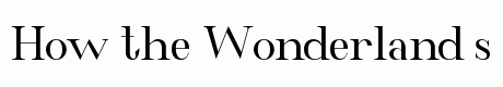 Wonderland