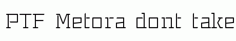 PTF Metora