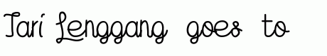 Tari Lenggang
