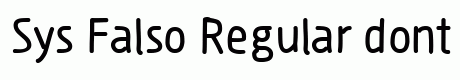 Sys Falso Regular