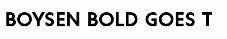 Boysen Bold