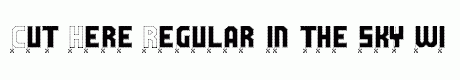Cut Here Regular
