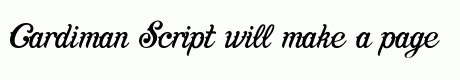 Cardiman Script