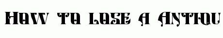 Antiqueen Typeface