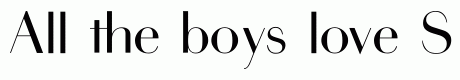 Sans Serif Didot