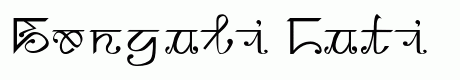 Bengali-Latin alphabet mix