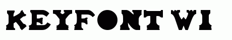 Keyfont