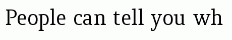 Quiroga Serif Regular