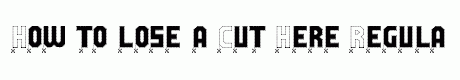 Cut Here Regular