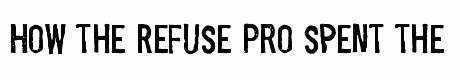 Refuse Pro