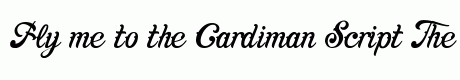Cardiman Script