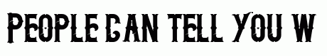 Midnight Show typeface