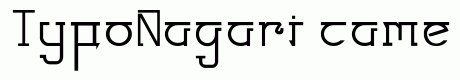 TypoNagari