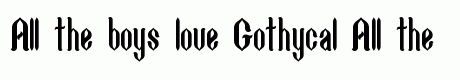 Gothycal