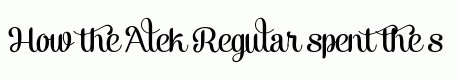 Alek Regular