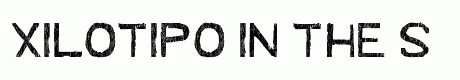 Xilotipo
