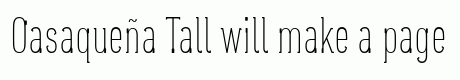 Oasaqueña Tall