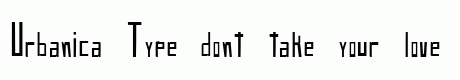Urbanica Type