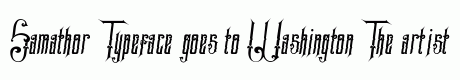 Samathor Typeface