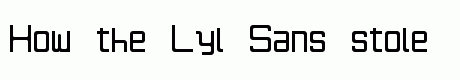Lyl Sans