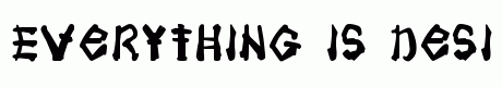 Samoerai Typeface