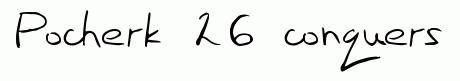 Pocherk 26