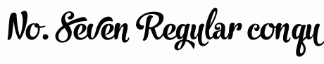 No. Seven Regular