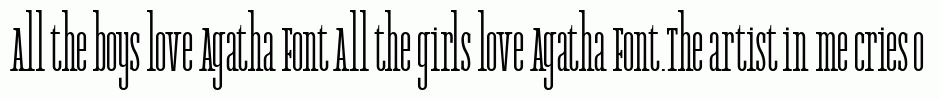 Agatha Font