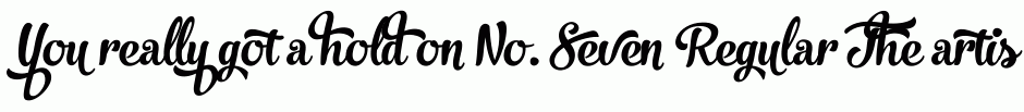 No. Seven Regular