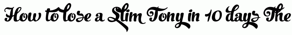 Slim Tony