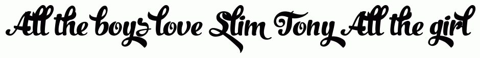 Slim Tony