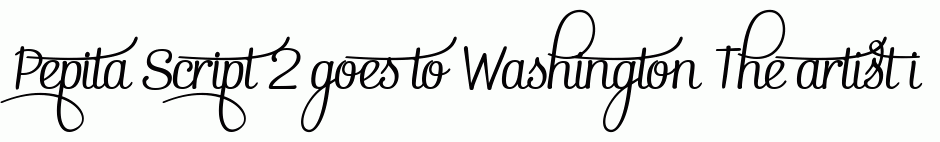 Pepita Script 2