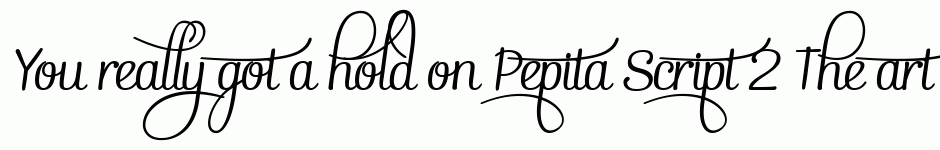 Pepita Script 2