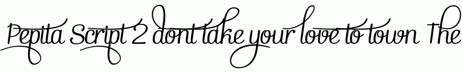 Pepita Script 2