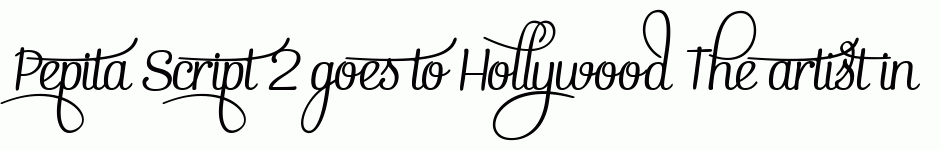 Pepita Script 2