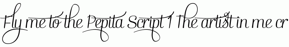 Pepita Script 1