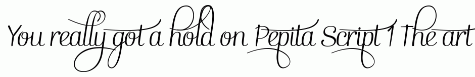 Pepita Script 1